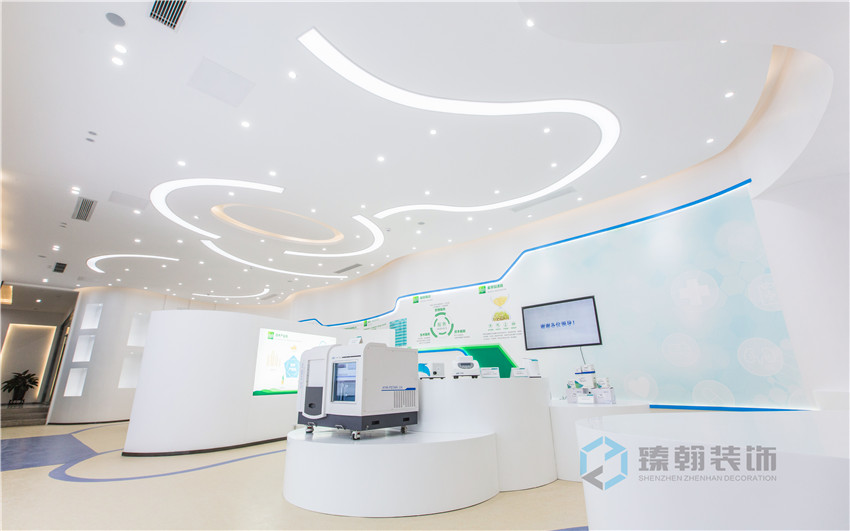 400㎡華因康展廳裝修設計