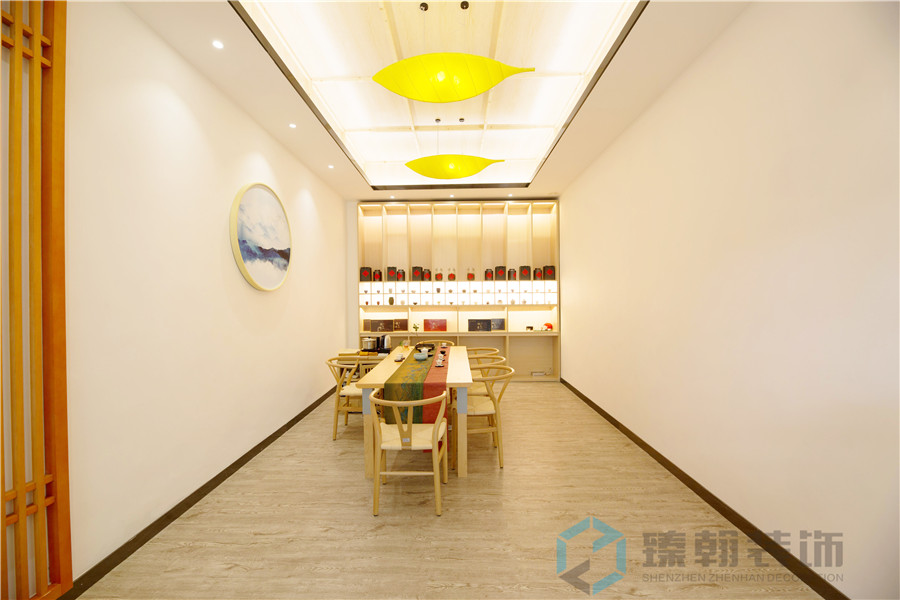 500㎡米好茶倉展廳設計裝修