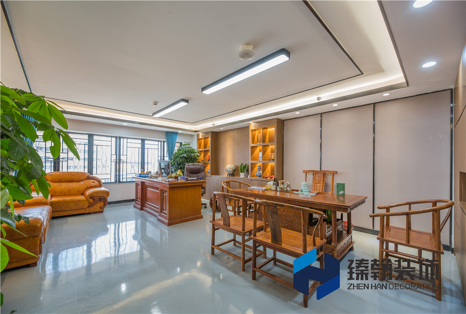 精明鼠科技1000平復式辦公室設計裝修