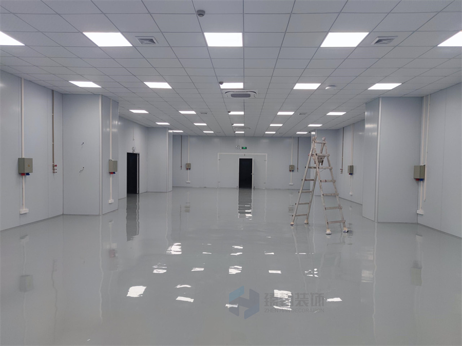 3000㎡深圳韻騰激光廠房，展廳，辦公室設計裝修